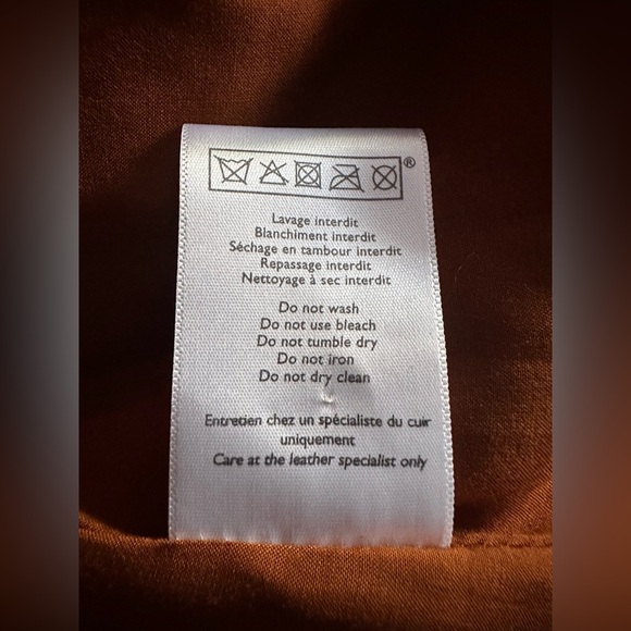 🌟NEW🌟 Sézane Bettie Suede Skirt in Camel - Picture 7 of 10